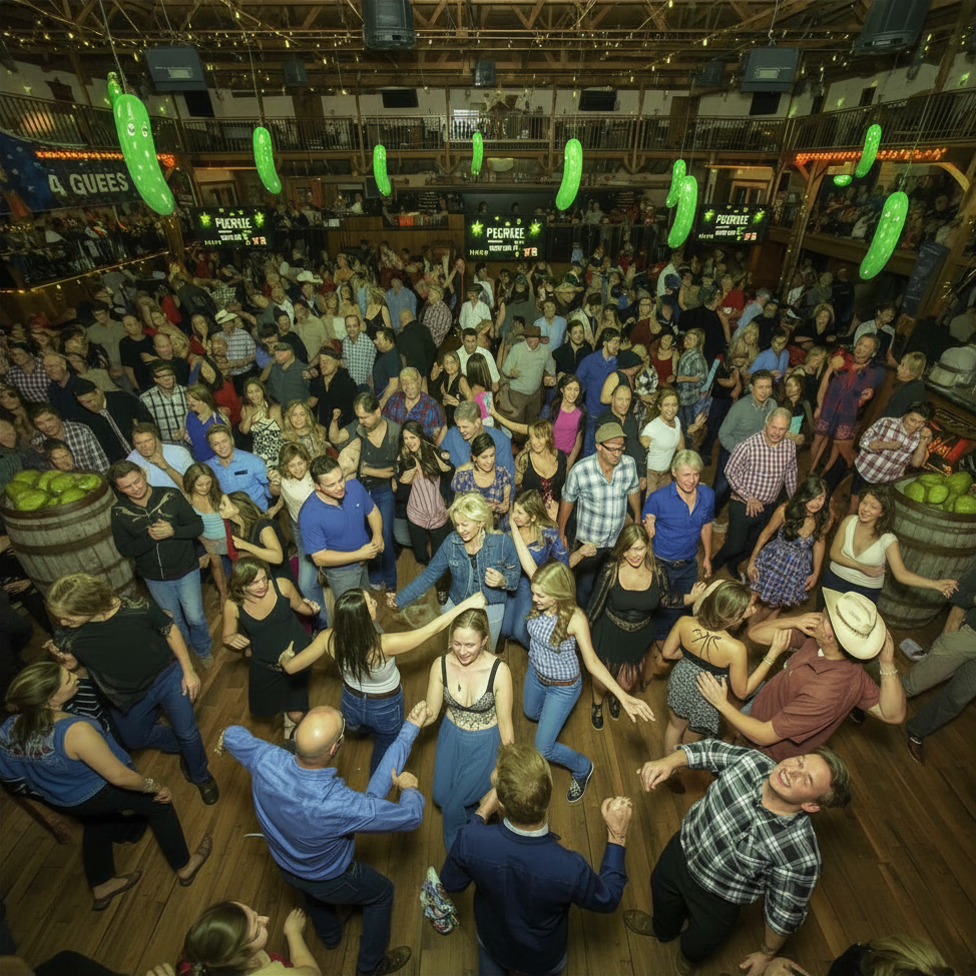 Pickle tastings Line Dances and cocktails